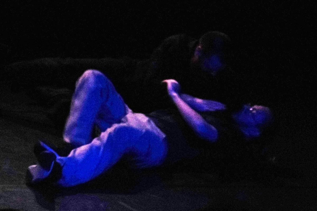 on. Digital photo from spectacle